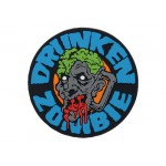 Drunken Zombie PVC Patch - Blue [EM]